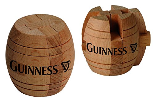 Offizielles Guinness Holzpuzzle-Spiel mit Harfe-Design von Guinness