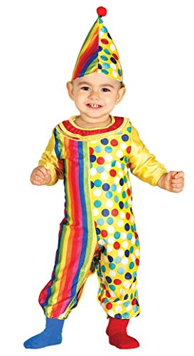 Guirca - Kostüm 12-24 Monate Clown Baby, U (85972.0) von Fiestas GUiRCA
