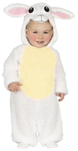 Baby Kostüm Schaf Hanna Gr. 68-92 Kleinkind Tier Ostern Fasching (68/80) von Guirca