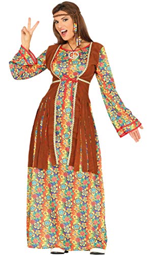 FIESTAS GUIRCA Hippie Langes Kleid Kostüm für Damen von FIESTAS GUIRCA