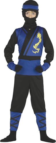 Guirca Ninja-Kostüm, blau Talla 7-9 años einfarbig Guirca Ninja-Kostüm, blau Talla 7-9 años einfarbig von FIESTAS GUIRCA