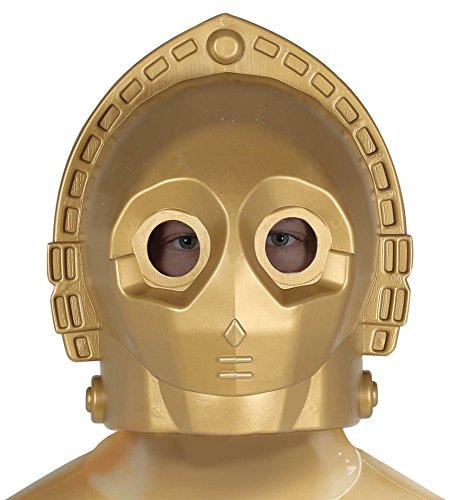 Guirca goldener Weltraum Roboter SterneHelm Master Krieger Helm für Erwachsene von Guirca