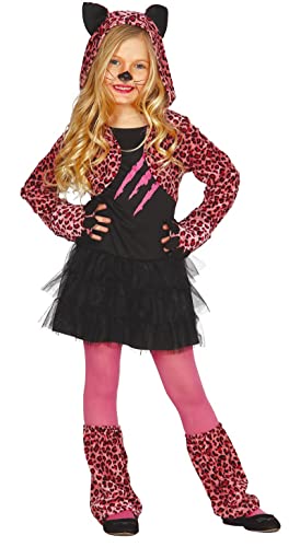 Guirca 83071 - Pink Paws Leopard Kinder Größe 3-4 Jahre von Guirca