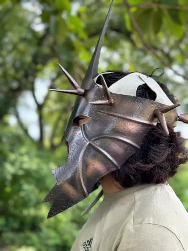 Gulvintilabcal Hexenkönig Helm, Hexenkönig Maske, Angmar Helm, LOTR Kostüm Sauron Helm von Gulvintilabcal