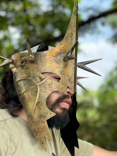 Gulvintilabcal Mittelalterlicher Helm, Herr des Ringes, Nazgul Helm, Hexenkönig-Helm, König von Angmar von Gulvintilabcal