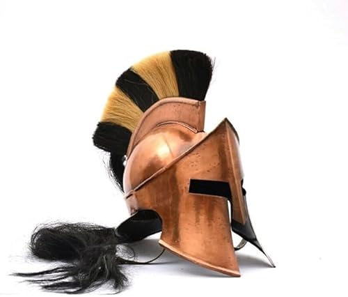 Gulvintilabcal Spartan Helm Nachbildung Legendärer Griechischer Krieger Helm 300 Filmhelm Special Battle Edition von Gulvintilabcal