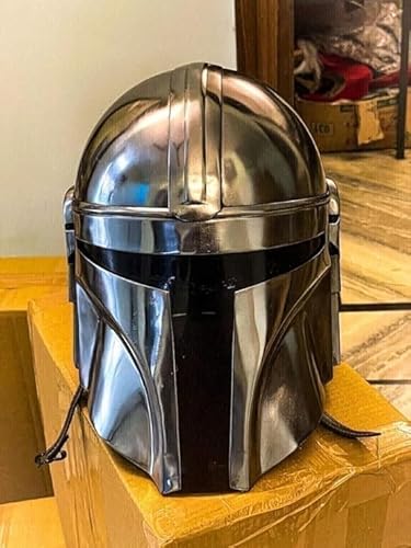 Mandalorian Helm Wars Harte Replik Mittelalterlicher Stahl Star Armor Handgefertigtes Geschenk von Gulvintilabcal