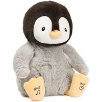 SPIN MASTER 39978 GND GUND Kissy, der Pinguin - singt, spricht und wirft Küsschen 30,5 cm von Gund