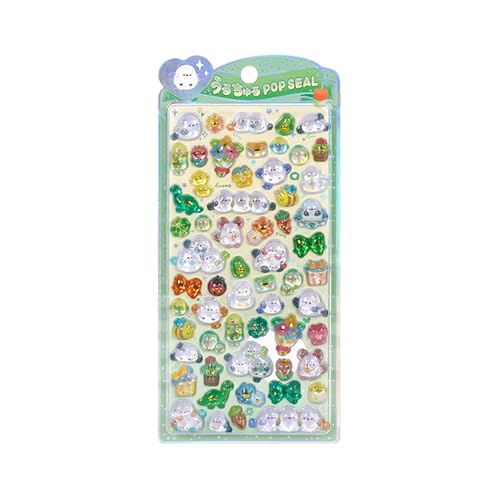 Cute Stickers, 3D Glitter Resin Decals, Sparkly Crystal Texture for School, Students, Teens, Children, or Adults, Perfect for Laptop, Water Bottle, Scrapbook, Crafts, Journals, and Handcraft Projects Cute Stickers, 3D Glitter Resin Decals, Sparkly Crystal Texture for School, Students, Teens, Children, or Adults, Perfect for Laptop, Water Bottle, Scrapbook, Crafts, Journals, and Handcraft Projects von Gungtj