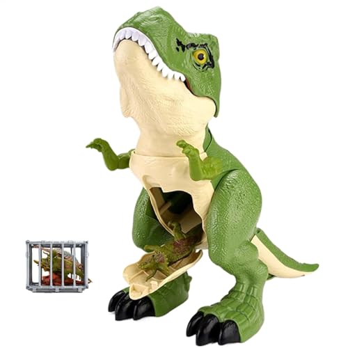 Dinosaur Toys, 5X Simulation Movable Joints Dinosaur Model, Educational Preschool Learning Activity, Funny Press Open Mouth Animal Toy for Boys and Girls, 12.99x5.51x3.54 Inches von Gungtj