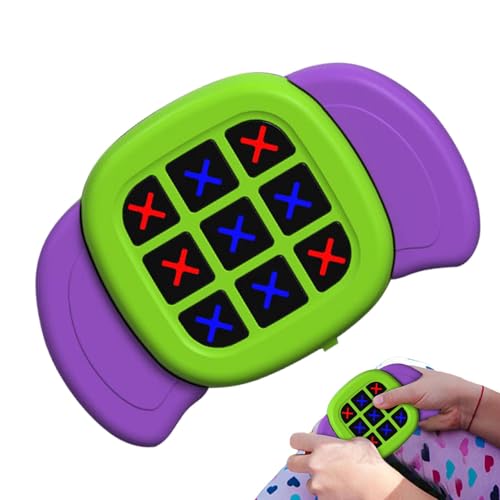 Electronic Handheld Puzzle Game Console | Travel-Friendly Game Console for Kids and Adults | Educational Board Games with Adjustable Modes | Interactive Electronic Toy for Learning and Fun von Gungtj