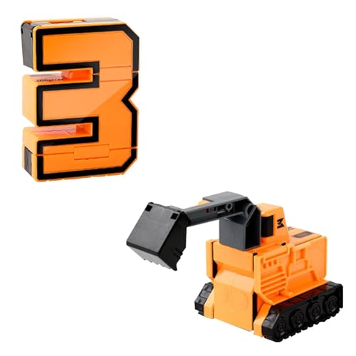 Gungtj 10 Anzahl Bots transformieren - Number Robots Transforming Actionfigur Spielzeug - Blocknummer für -Unterricht, Schulklassenzimmer-Belohnungen, Karnevalspreise STEM-Mathe-Spielzeug für von Gungtj