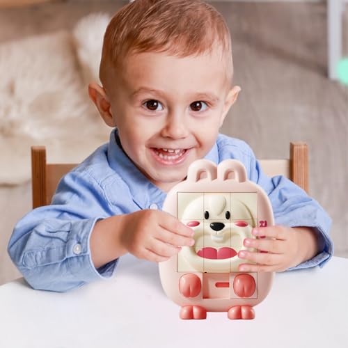 Gungtj 3D-Schiebepuzzle, Schiebepuzzlespiel | Slide-Puzzle-Spiel Cartoon-Tier-Denkaufgabe-Rätsel - Verbesserte Denkfähigkeit, Reisespielzeug-Handheld-Spiele, fördert die Hand-Auge-Koordination Gungtj 3D-Schiebepuzzle, Schiebepuzzlespiel | Slide-Puzzle-Spiel Cartoon-Tier-Denkaufgabe-Rätsel - Verbesserte Denkfähigkeit, Reisespielzeug-Handheld-Spiele, fördert die Hand-Auge-Koordination von Gungtj