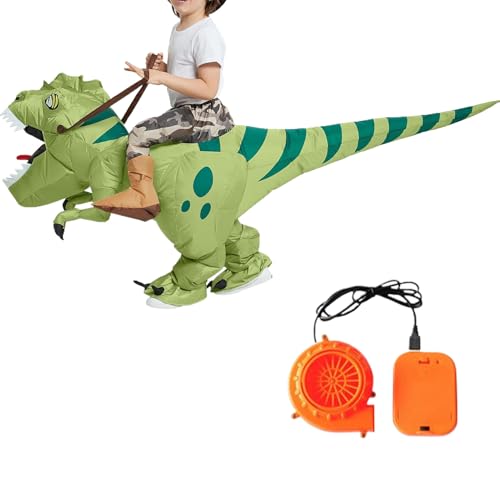 Gungtj Aufblasbares Dinosaurierkostüm,Dinosaurier Halloween Kostüm - Fahrbares Halloween Kostüm Für Themenpark Weihnachtsfeier Party Bühnenauftritt Gungtj Aufblasbares Dinosaurierkostüm,Dinosaurier Halloween Kostüm - Fahrbares Halloween Kostüm Für Themenpark Weihnachtsfeier Party Bühnenauftritt von Gungtj