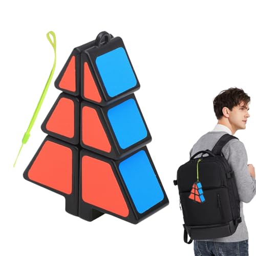 Gungtj Cube Fidget, Weihnachtsbaumwürfel | Weihnachtsbaumform Speed Cube 1X2X3 Weihnachtsbaumwürfel - Weihnachtsbaumschmuck, glatt, speziell geformter Würfel, Weihnachtsbaum, Würfel, Puzzle, Gungtj Cube Fidget, Weihnachtsbaumwürfel | Weihnachtsbaumform Speed Cube 1X2X3 Weihnachtsbaumwürfel - Weihnachtsbaumschmuck, glatt, speziell geformter Würfel, Weihnachtsbaum, Würfel, Puzzle, von Gungtj