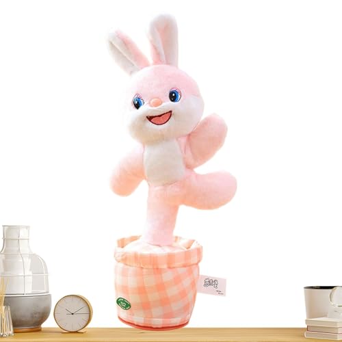 Gungtj Dancing Stuffed Animals, Interactive Animal Toys, Electric Rabbit Plush Toy, Talking Stuffed Animal Doll, Plush Talking Toys, Kids Dancing Plush Toys, Dancing Animal Plush, von Gungtj