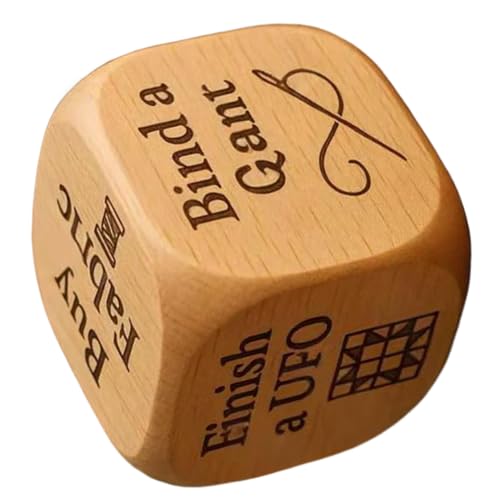 Gungtj Entscheidungswürfel - Holz-Quilting-Würfel mit 6 Seiten - Geschenkideen, Kreatives Nähmöglichkeit Spiel für Designer Mütter Quilter Handwerk Liebhaber Großmütter Schneider Gungtj Entscheidungswürfel - Holz-Quilting-Würfel mit 6 Seiten - Geschenkideen, Kreatives Nähmöglichkeit Spiel für Designer Mütter Quilter Handwerk Liebhaber Großmütter Schneider von Gungtj