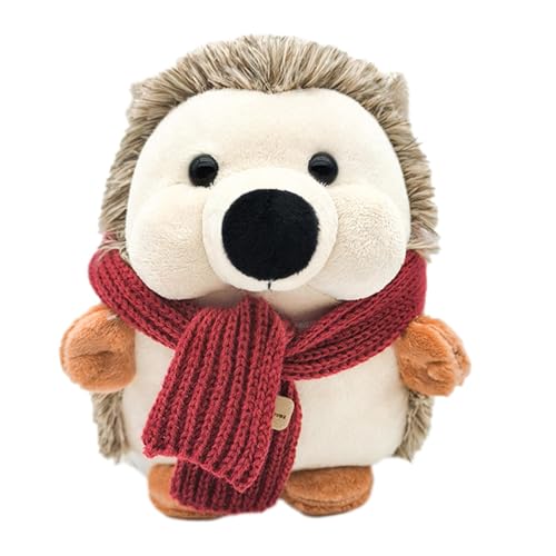 Gungtj Hedgehog Plush, Small Animal Doll Plushies, Cute Hedgehog Toy Hedgehog Plush Toy Soft Hedgehog Plush Hedgehog Cuddle Buddy Hedgehog Plushie Adorable Hedgehog Doll Hedgehog Plush von Gungtj