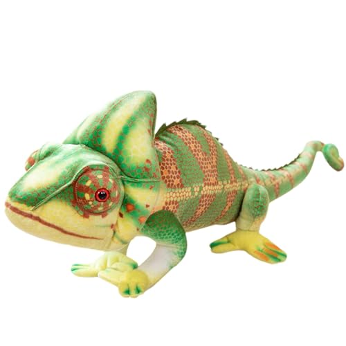 Gungtj Large Chameleon Plush Toy | 31.5 Inch Sleeping Comfort Stuffed Animal | Cute Plushie for Kids | Perfect Animal Pillow for Boys and Girls for Snuggling and Decoration von Gungtj