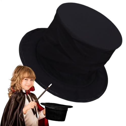 Gungtj Magician Hat, Cosplay Top Hat, Costume Magician Hat, Spring Magician Hat, Top Hat for Kids, Dress Up Hat, Party Comedy Hat, Magic Show Hat, Unisex Magician Hat, Magician Costume Hat von Gungtj