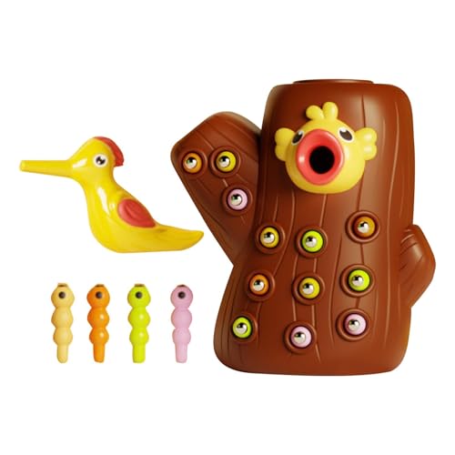 Gungtj Magnetic Game Toy, Bird Feeding Game, Educational Woodpecker Toy, Interactive Woodpecker Worm Toy, Fine Motor Skills Learning Toy, Sensory Development Toys for Toddler Gungtj Magnetic Game Toy, Bird Feeding Game, Educational Woodpecker Toy, Interactive Woodpecker Worm Toy, Fine Motor Skills Learning Toy, Sensory Development Toys for Toddler von Gungtj