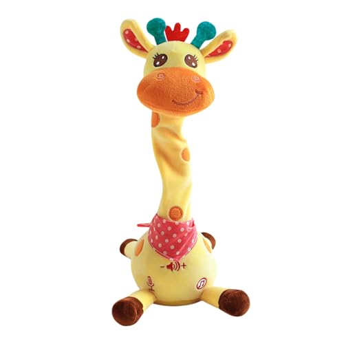 Gungtj Plüsch Giraffe Sprechend - Musikspielzeug Interaktives Kuscheltier,Musikalische Bewegliche Wiederaufladbare Plüschfigur Für Kinder 1-3 Jahre Zuhause Reise Urlaub Picknick Ausgehen Party Gungtj Plüsch Giraffe Sprechend - Musikspielzeug Interaktives Kuscheltier,Musikalische Bewegliche Wiederaufladbare Plüschfigur Für Kinder 1-3 Jahre Zuhause Reise Urlaub Picknick Ausgehen Party von Gungtj