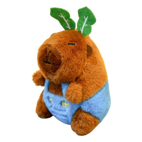 Gungtj Soft Plush Pendant, Cute Plush Keychain, Plush Doll Keychain, Keychain Stuffed Animal, Soft Capybara Doll, Capybara Plush Keychain, Stuffed Animal Pendant 5 inch for Teens von Gungtj