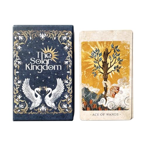 Gungtj Tarotkarten | Tarot Wahrsagespiel | Kartenset Schicksalsdeutung Brettspiel für Kinder Erwachsene Partys | Familienunterhaltung Gungtj Tarotkarten | Tarot Wahrsagespiel | Kartenset Schicksalsdeutung Brettspiel für Kinder Erwachsene Partys | Familienunterhaltung von Gungtj