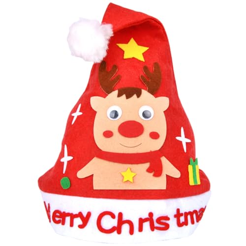 Gungtj Weihnachtsmütze Bastelset | Weihnachtshut Bastelset Handarbeit,Weihnachtsmann Ausstattung Set für Kinder Vorschule Zuhause Ferienaktivitäten Mädchen Kinderzimmer Valentinstag Gungtj Weihnachtsmütze Bastelset | Weihnachtshut Bastelset Handarbeit,Weihnachtsmann Ausstattung Set für Kinder Vorschule Zuhause Ferienaktivitäten Mädchen Kinderzimmer Valentinstag von Gungtj