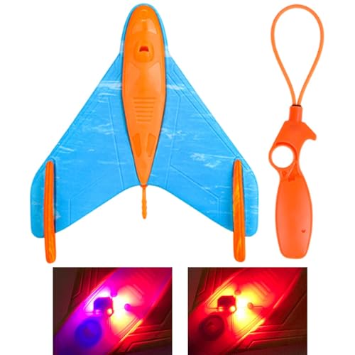 Kids Glider Planes, Catapult Airplane Toy, Sound and Light Effects, Flying Toy Streamlined Design, Interactive Model Aircraft for Outdoor Play, Backyard Flying Toy for Family Games and Sports von Gungtj