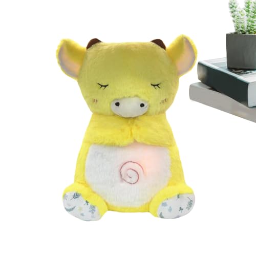 Light up Cow Plush | Animated Kids Plush Soother with Lullaby Nightlight | Multi-Functional Lighting Up Plush Toy for Boys and Girls, for Thanksgiving and Birthdays von Gungtj