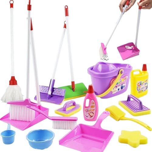 Pretend Play Cleaning Supplies, Housekeeping Play Set, Educational Play Cleaning Tools, Child Development Cleaning Toys, Fun Housekeeping Toy Set, Pretend Play Vacuum Cleaner Toy von Gungtj