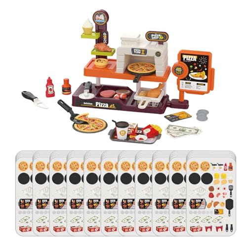 Pretend Playset Kids, Portable Grocery Store, Doctor Playset Chef Playset Firefighter Playset Officer Playset Construction Worker Playset Role-Play Toys Imaginative Play Toys Creative Play Toys von Gungtj