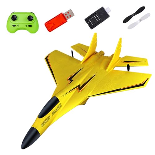 Remote Control Airplane with Light, 2 Channel Rc Plane Glider, 2.4ghz Rc Flying Toy for Kids Beginners, Perfect Outdoor Flying Fun and Toy for Children Entertainment at Home von Gungtj