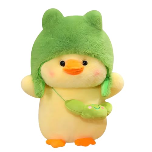 Simulation Duck Plush, Stuffed Duck Pillow, Huggable Animal Doll, Plush Toy Duck, Duck Hugging Pillow, Duck Plush Toy Animal Plush Pillow Home Decoration Duck Duck Stuffed Toy Huggable Plush Doll Plus von Gungtj