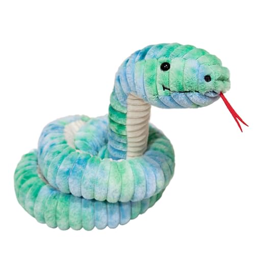 Snake Stuffed Animal, Simulated Snake Toy, Long Body Plush Toy, Snake Prank Props, Skin-Friendly Snake Toy, Animal Plush Toy, Hugging Snake Plush, Snake Toy for Home von Gungtj