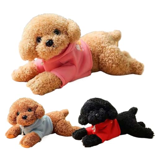 Stuffed Dog Plush, Cartoon Dog Plush Toy, Soft Puppy Stuffed Animal, Home Decoration Dog Plush, Kindergarten Plush Toy, Simulation Puppy Plush, Cuddly Stuffed Animal, Cute Dog Plush Toy, Kids Plush To von Gungtj