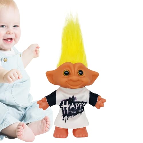Troll Doll - Weihnachtsminiatur Hässliches Spielzeug für Schreibtisch, und Bücherregal, entzückende Sammlerfigur, Urlaubsdekoration für Wohnzimmer, Schlafzimmer, Büroausstellung, 3,94 Zoll Troll Doll - Weihnachtsminiatur Hässliches Spielzeug für Schreibtisch, und Bücherregal, entzückende Sammlerfigur, Urlaubsdekoration für Wohnzimmer, Schlafzimmer, Büroausstellung, 3,94 Zoll von Gungtj