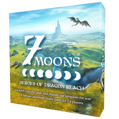 7 Moons: Fantasy Adventure Board Game for 1-4 Players - Classic Edition von Gunpowder Studios