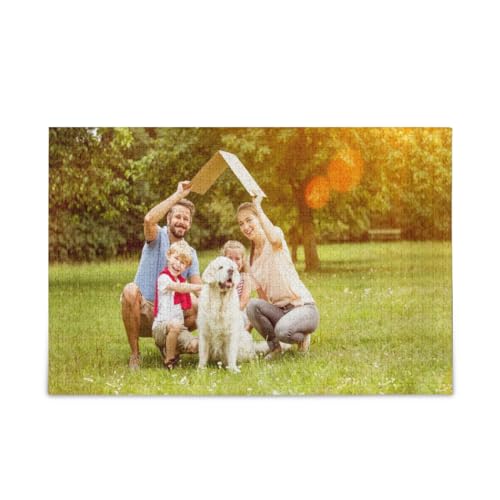 500 Teile Benutzerdefiniertes Puzzle Personalisiertes Puzzle für Erwachsene Benutzerdefinierte Puzzles aus Fotos Halloween Familienurlaub Hochzeitsgeschenk von GuoChe