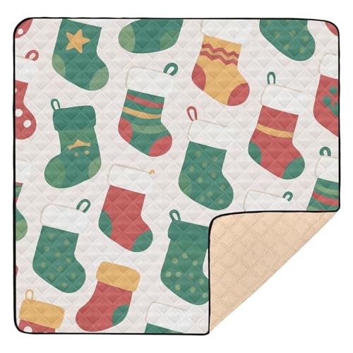 GuoChe Strümpfe Muster groß stilvoll für drinnen und draußen, wasserabweisend, Bauchzeit & Krabbelmatte für GuoChe Strümpfe Muster groß stilvoll für drinnen und draußen, wasserabweisend, Bauchzeit & Krabbelmatte für von GuoChe