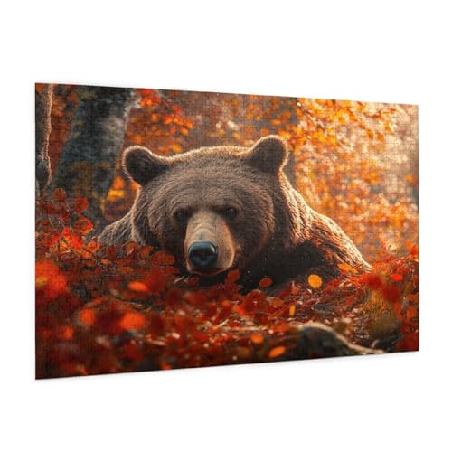Herbst Puzzle 1500 Teile Erwachsene Puzzle Tragen Design für Erwachsene und Beginner, HD Farbe HolzPuzzle mit Geschenkbox Verpackung for Zimmer Deko Wohnzimmer, Geschenke für Frauen 57x87cm -z1576 Herbst Puzzle 1500 Teile Erwachsene Puzzle Tragen Design für Erwachsene und Beginner, HD Farbe HolzPuzzle mit Geschenkbox Verpackung for Zimmer Deko Wohnzimmer, Geschenke für Frauen 57x87cm -z1576 von Guofuos