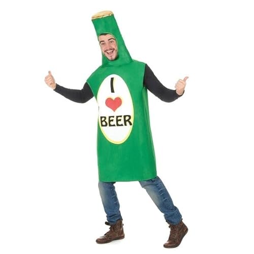 I Love Beer Kostüm Lustiges Bierflaschen-Kostüm I Love Beer Kostüm Lustiges Bierflaschen-Kostüm von Guoml