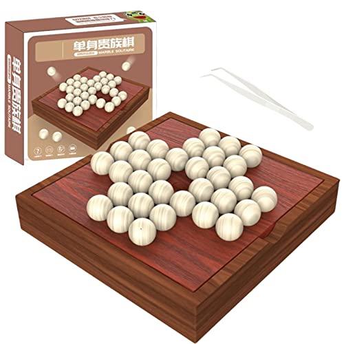 Gupcaqosjw 14x14x2 cm Solitaire Brettspiel, Tic-tac Toe Spiel, Tic-Tac Toe Dekobrett, XO Schach, XO Brettspiel, Brettspiele Für Einzelspieler Klassisches Familien Brettspiel Für Erwachsene Und Kinder von Gupcaqosjw