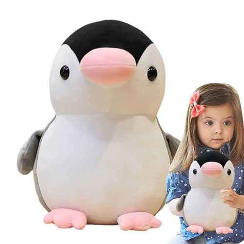 Gupcaqosjw Gefüllter Pinguin, Pinguin-Plüschtier, 13,7-Zoll-Wurfkissen, Verspielter Begleiter, weiche und Bequeme Pinguin-Puppe für Zuhause, Wohnzimmer, Schlafzimmer von Gupcaqosjw