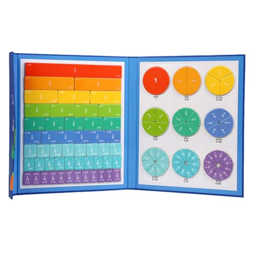 Gupcaqosjw Magnetisches Bruchrechnen Buch | Bruchrechnen Demo Tafel | Lernwürfel Kinder 6-12 Jahre | Lehrer Hausunterricht Vorschule Klasse Gupcaqosjw Magnetisches Bruchrechnen Buch | Bruchrechnen Demo Tafel | Lernwürfel Kinder 6-12 Jahre | Lehrer Hausunterricht Vorschule Klasse von Gupcaqosjw