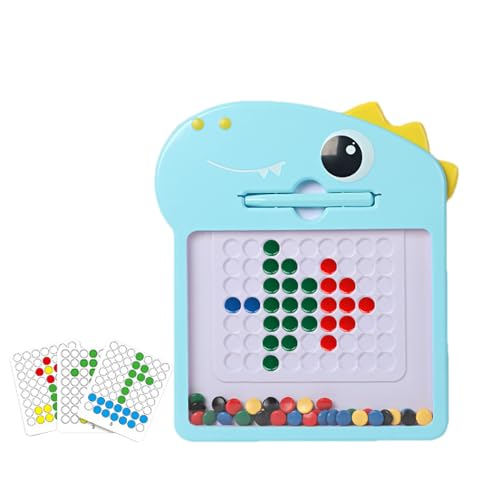 Gupcaqosjw Magnetisches Zeichenbrett für Kinder, Magnetisches Zeichenbrett, Pädagogische Magnet-Doodle-Tafel, Doodle Board Pad Lern- und Lernspielzeug für Kinder ab 3 Jahren, kreatives magnetisches von Gupcaqosjw