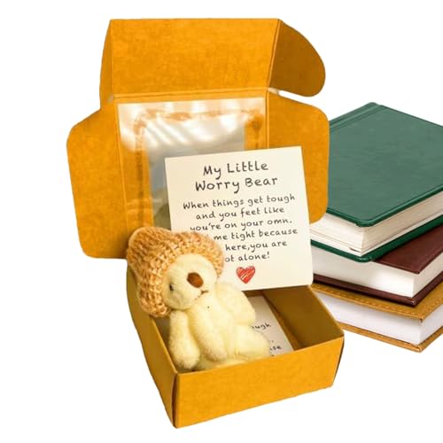 Gupcaqosjw Mini Bär,Plüsch Bär | Handgefertigtes Spielzeug mit inspirierender Karte für Kinder Baby Mutter Valentinstag Taufe Schulabschluss Weihnachten Gupcaqosjw Mini Bär,Plüsch Bär | Handgefertigtes Spielzeug mit inspirierender Karte für Kinder Baby Mutter Valentinstag Taufe Schulabschluss Weihnachten von Gupcaqosjw