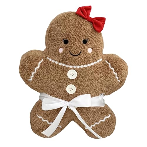 Gupcaqosjw Plüschfigur - Kuschelweiches Weihnachtskissen,Kinderkissen Für Jugendliche Mädchen Familie Weihnachtsfeier Gupcaqosjw Plüschfigur - Kuschelweiches Weihnachtskissen,Kinderkissen Für Jugendliche Mädchen Familie Weihnachtsfeier von Gupcaqosjw
