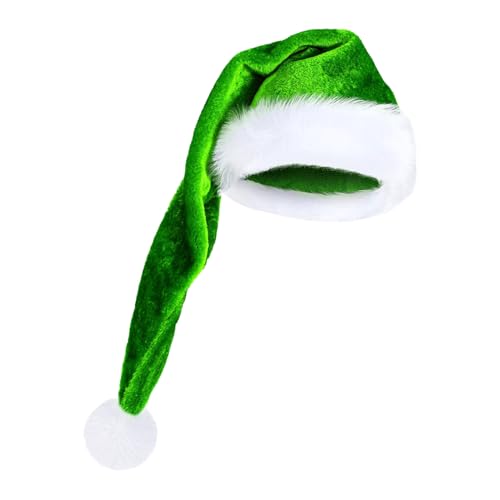 Gupcaqosjw Santa Mütze Erwachsene 75 cm Lang, Weicher Samt Weihnachtsmütze Für Erwachsene, Kopfaccessoire Kostumzubehor Feier Silvester Karneval Buhnenfest Winterfest Maskerade Gupcaqosjw Santa Mütze Erwachsene 75 cm Lang, Weicher Samt Weihnachtsmütze Für Erwachsene, Kopfaccessoire Kostumzubehor Feier Silvester Karneval Buhnenfest Winterfest Maskerade von Gupcaqosjw